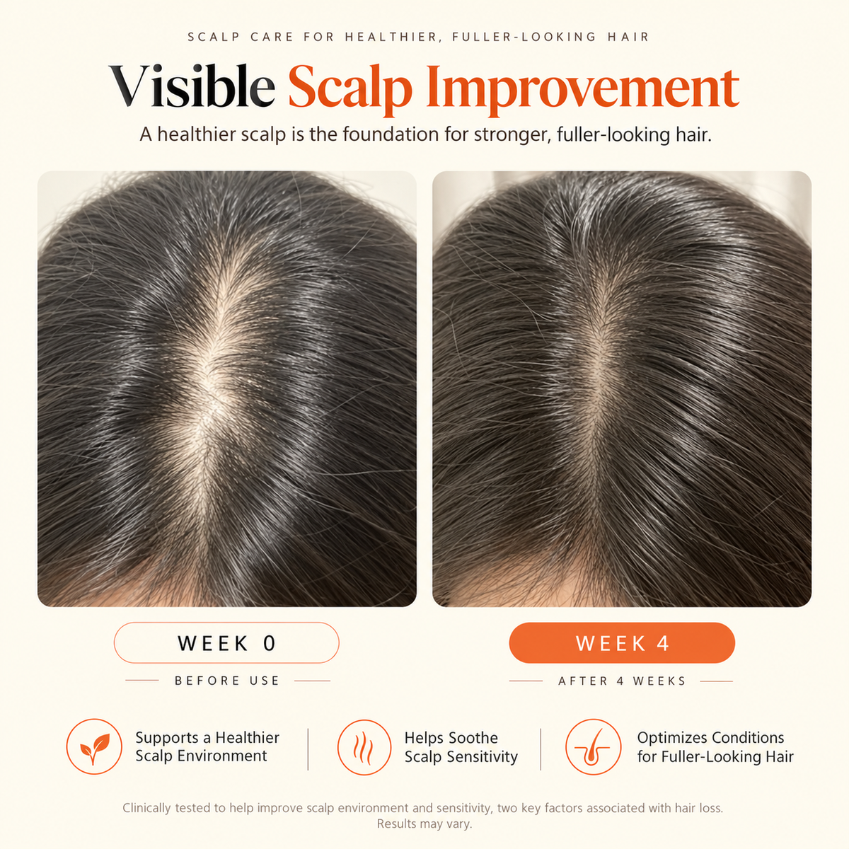 Korean Hair Growth Serum with Brush